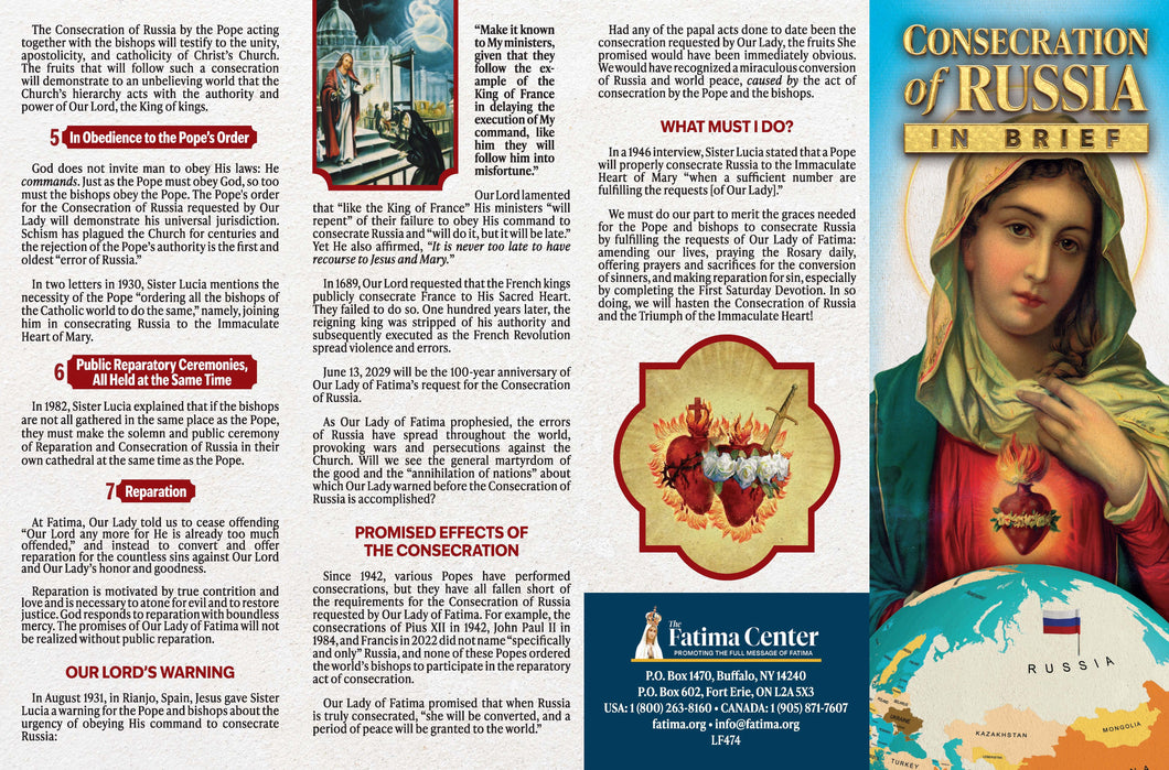 Consecration of Russia in Brief (5-pack)