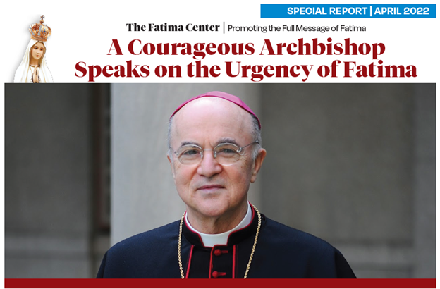 Special Report: A Courageous Archbishop Speaks on the Urgency of Fatima – pdf version